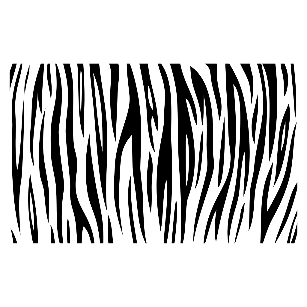 Unique tiger skin vector design for cutting machines