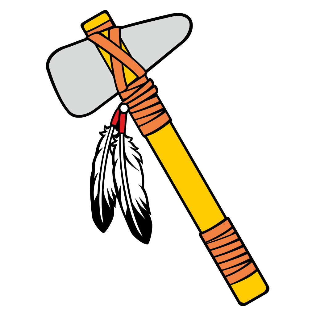 Creative vector design of a traditional native tool for crafting