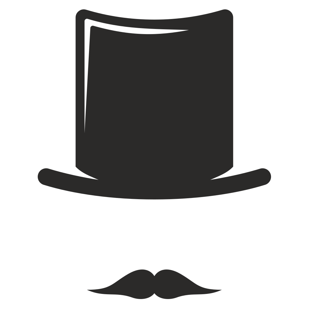 Charming vector cut files: top hat and mustache