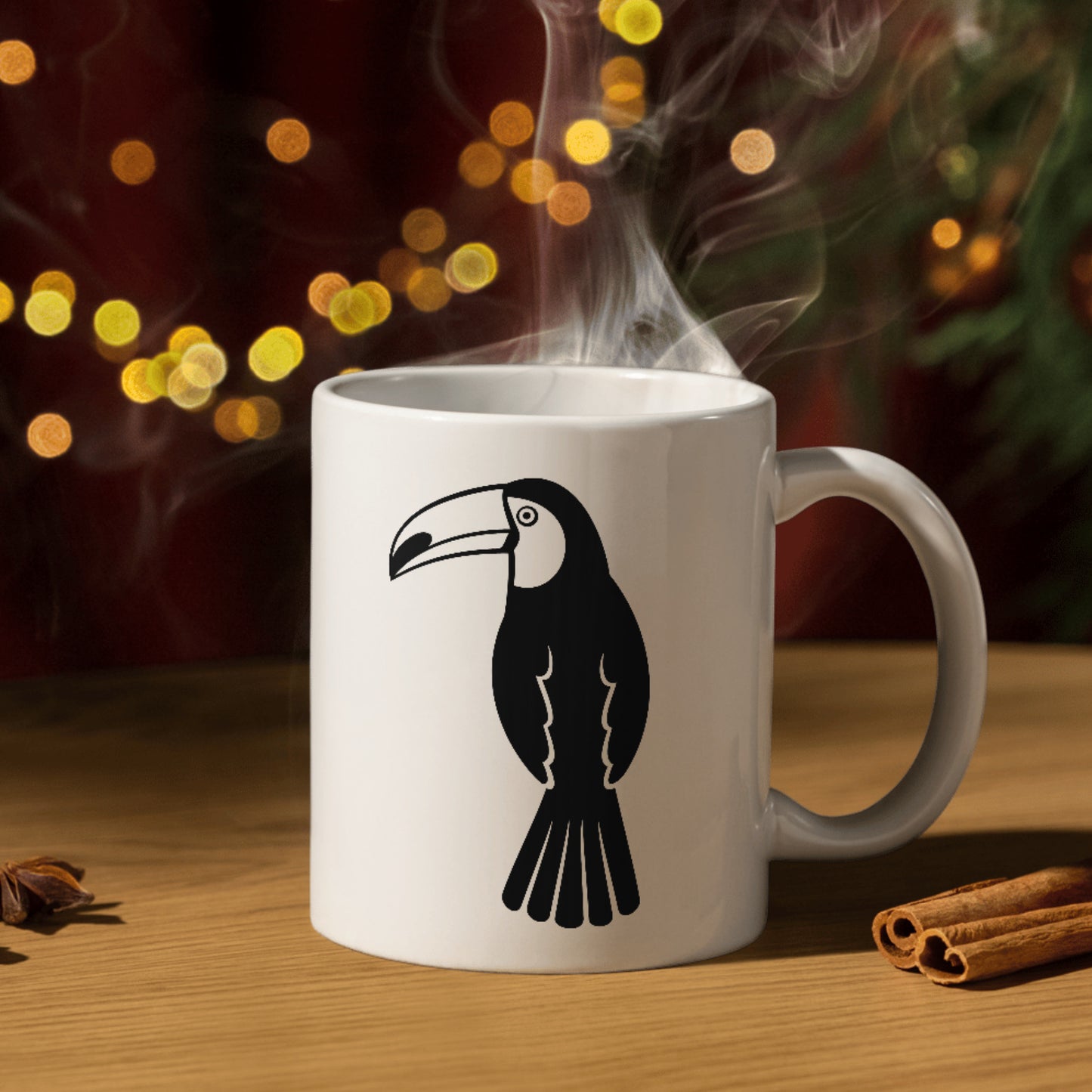 Creative toucan bird vector design for cutting machines