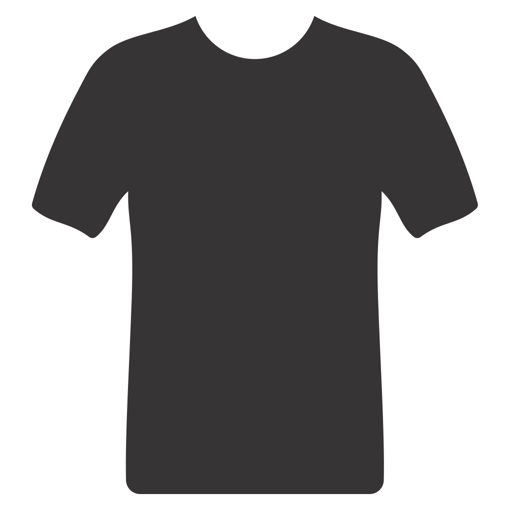 Creative t-shirt blank design for cutting machines
