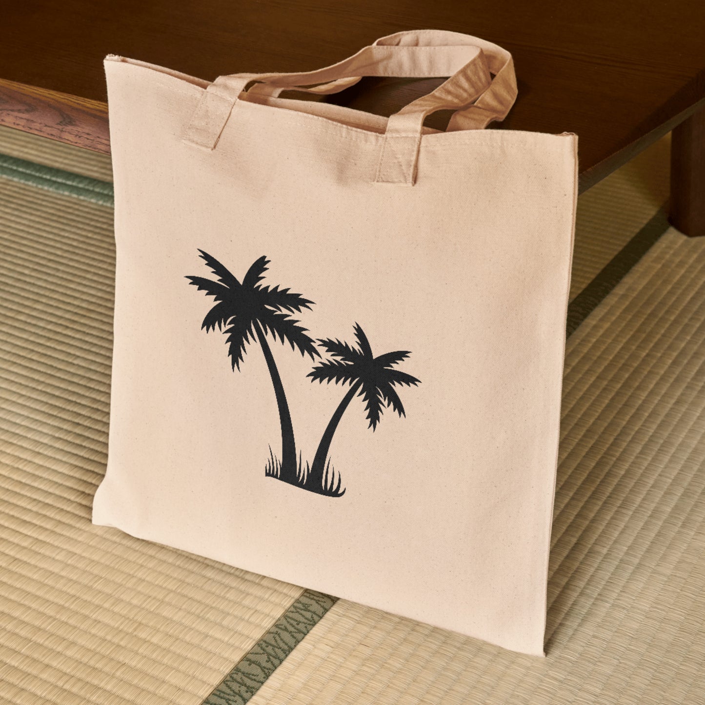 Stylish vector palm tree design for creative cutting projects