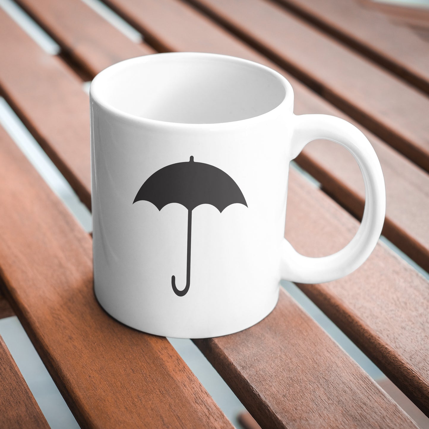 Stylish black umbrella vector for craft and design projects