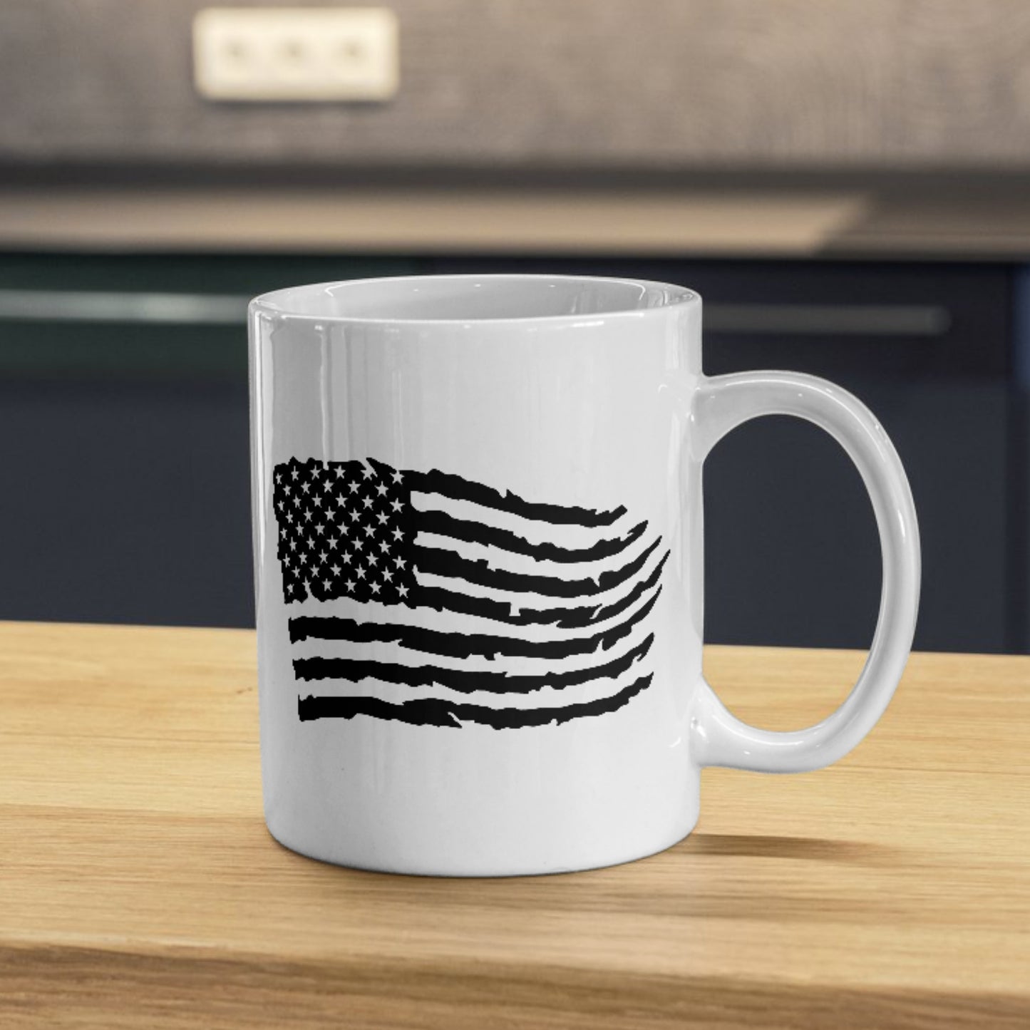 Grunge style USA flag design for creative projects