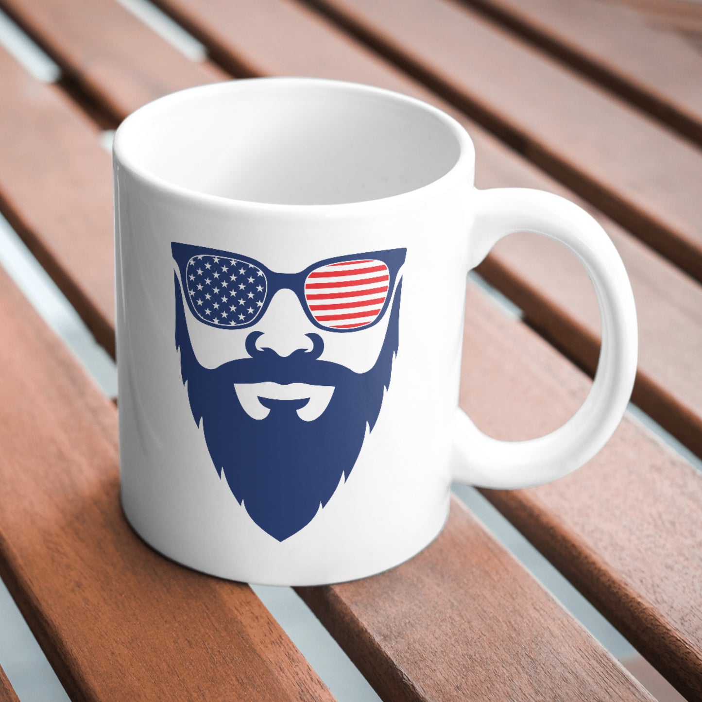 Embrace the Usa hipster vibe with stylish beard art