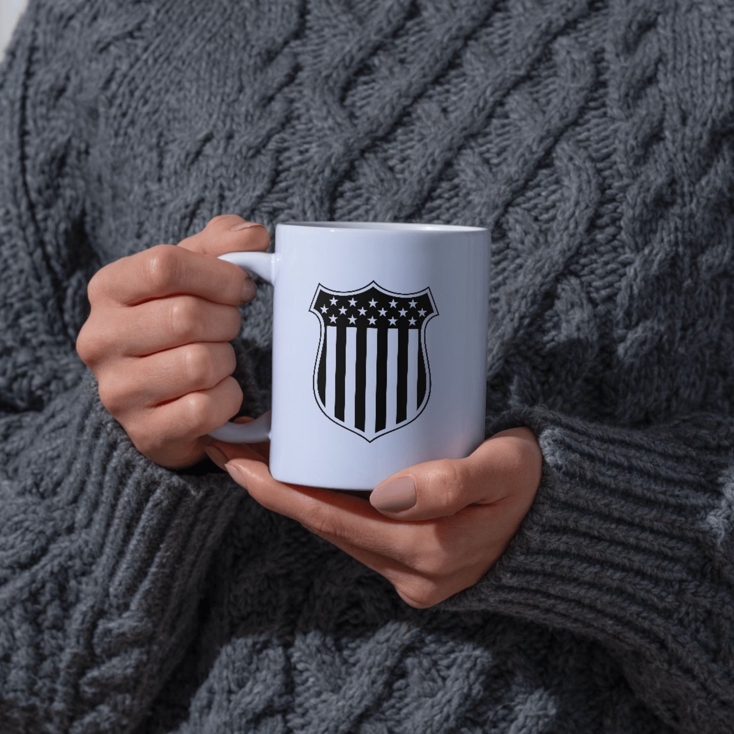 Engaging USA shield design for crafting enthusiasts