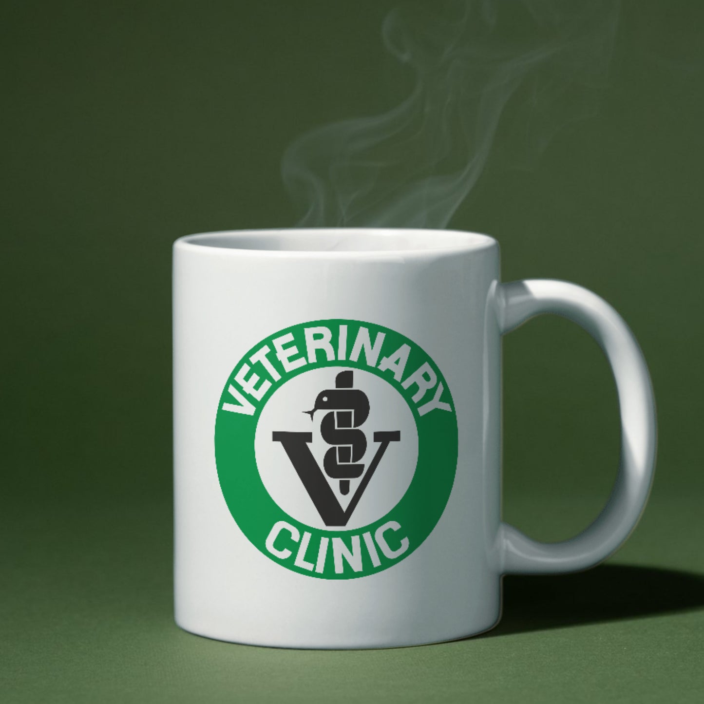 Creative vector design for veterinary clinic logo