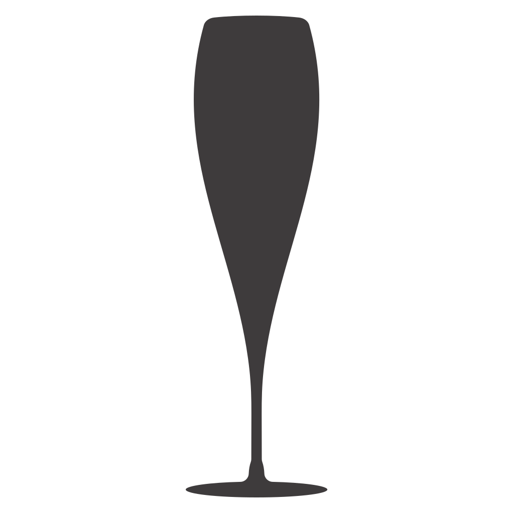 Elegant vine glass vector design for creative projects