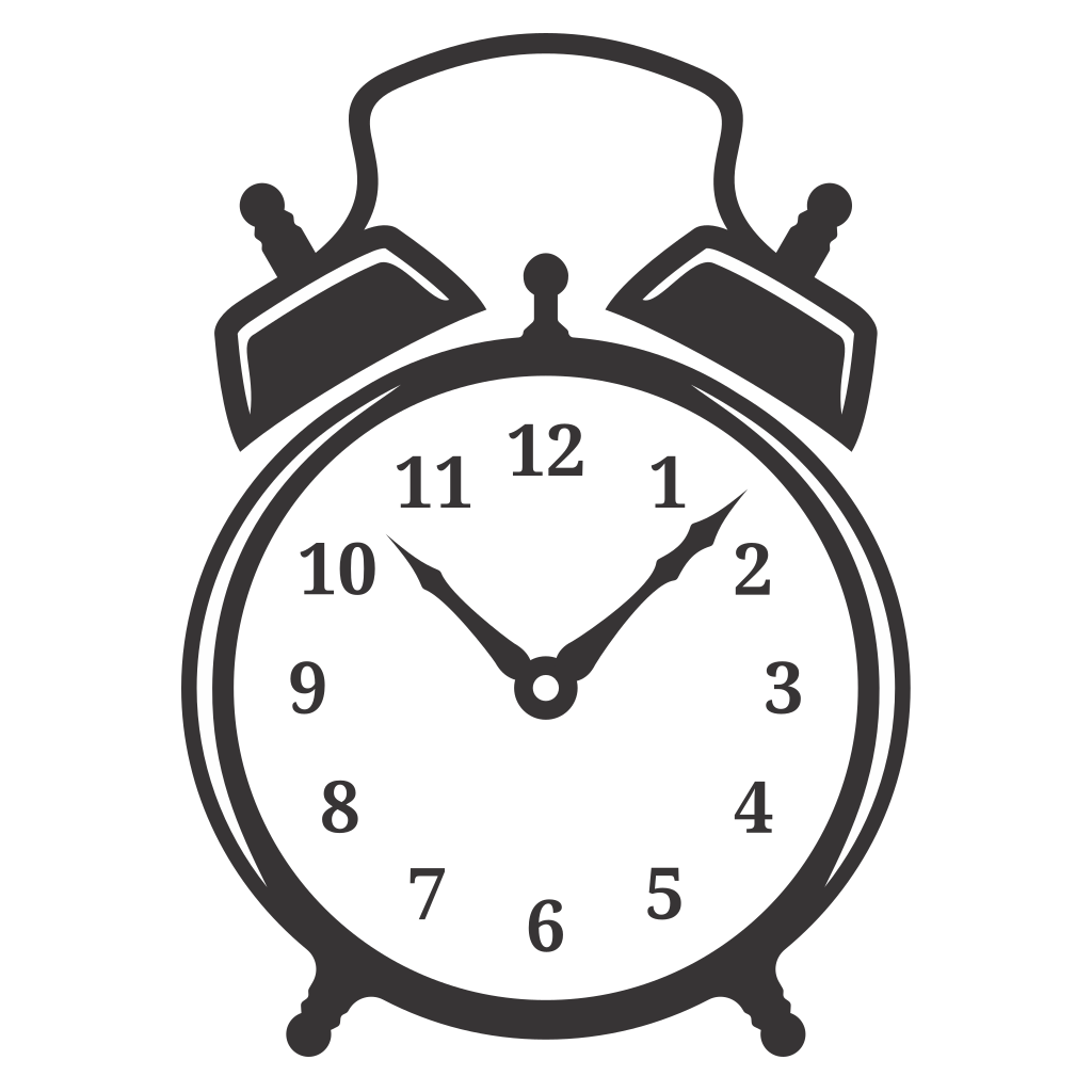 Elegant vintage clock design ideal for cutting machines