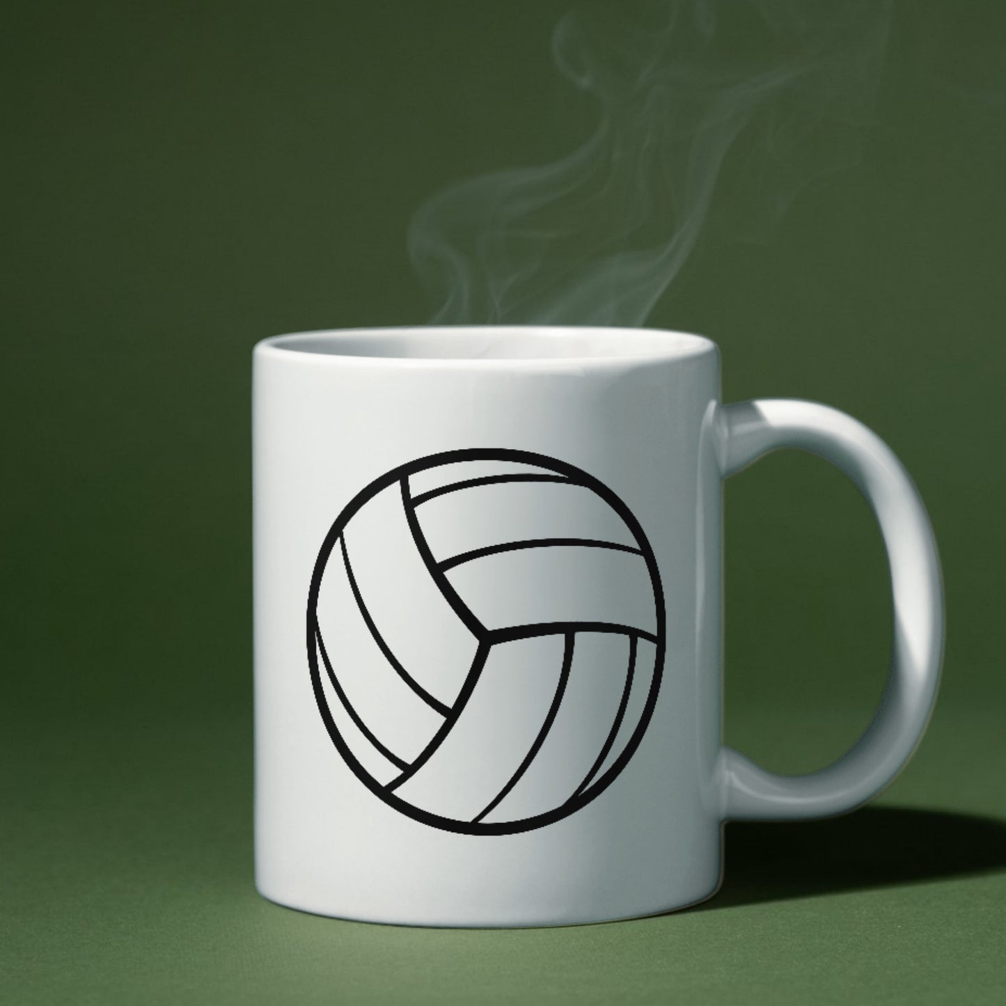 Creative volleyball ball vector file for cutting machines
