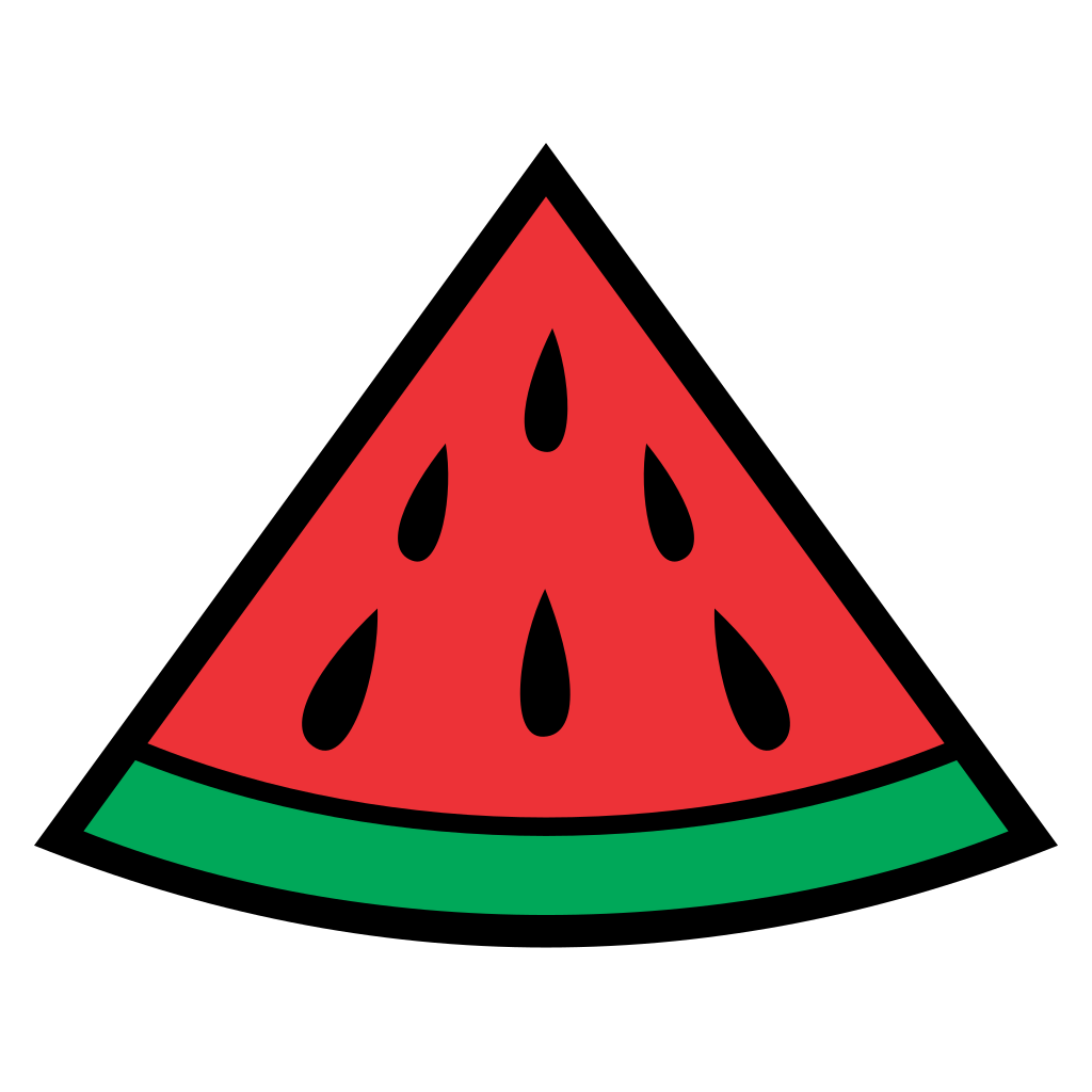 Delightful watermelon slice vector for creative projects