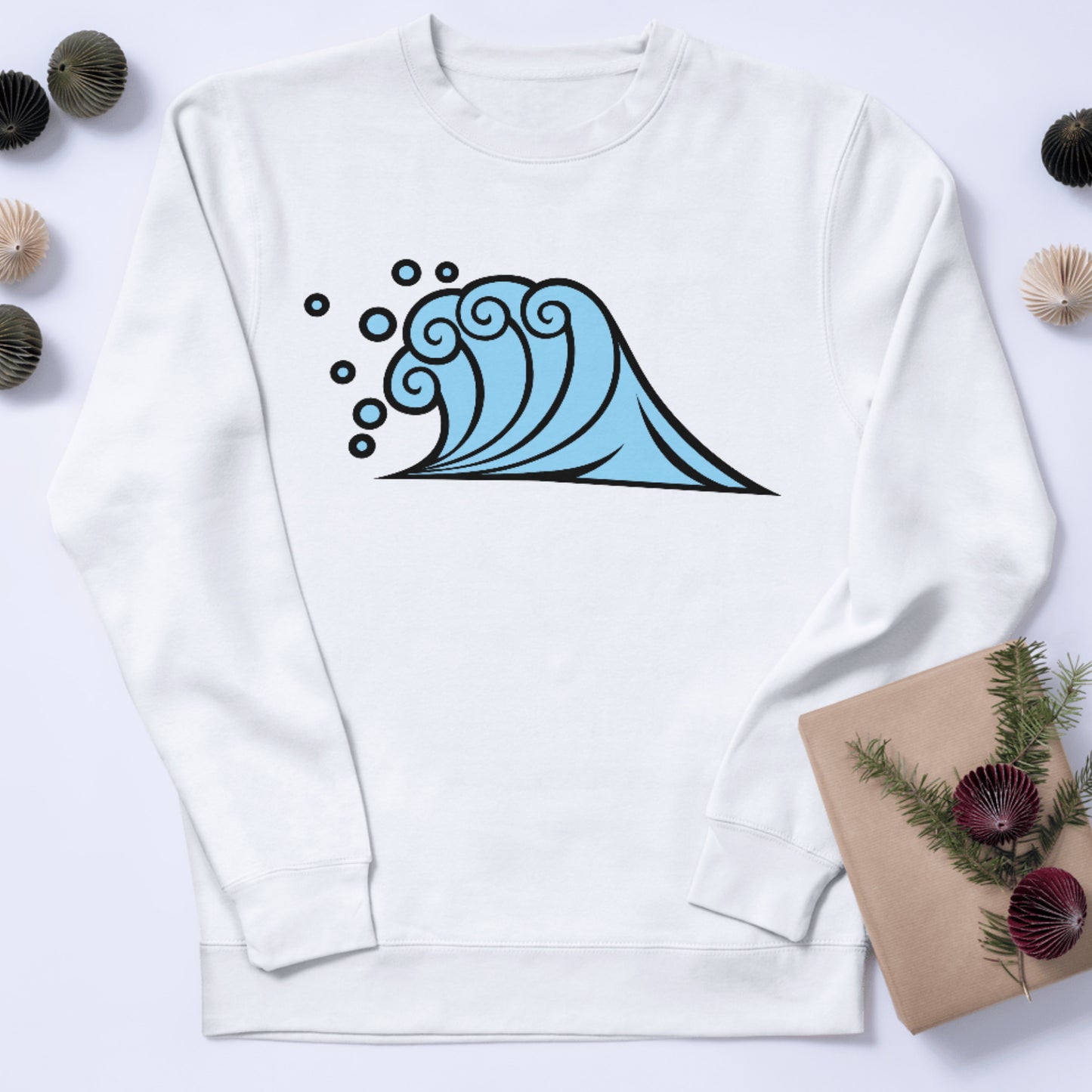 Creative wave design suitable for cutting machines