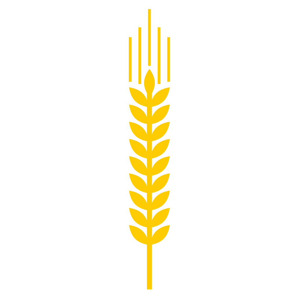 Golden wheat design perfect for crafting projects