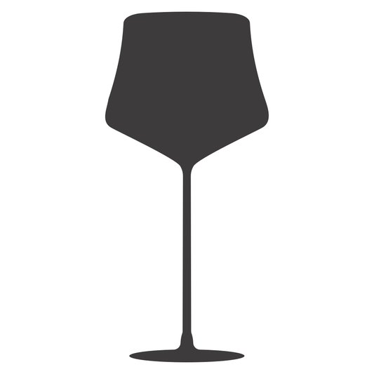 Elegant wine glass vector design for crafting projects
