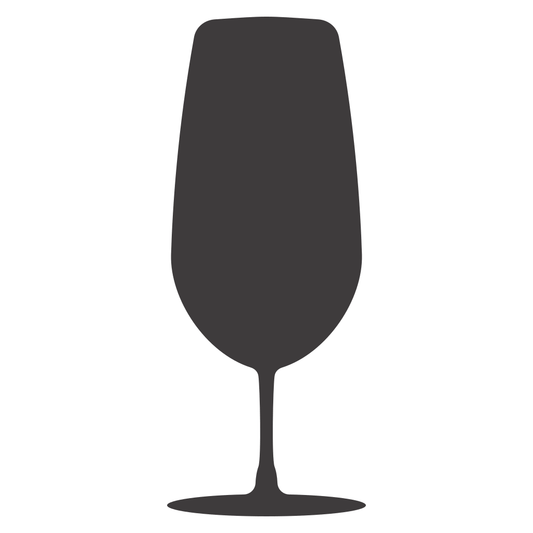 Elegant wine glass vector design for crafting projects