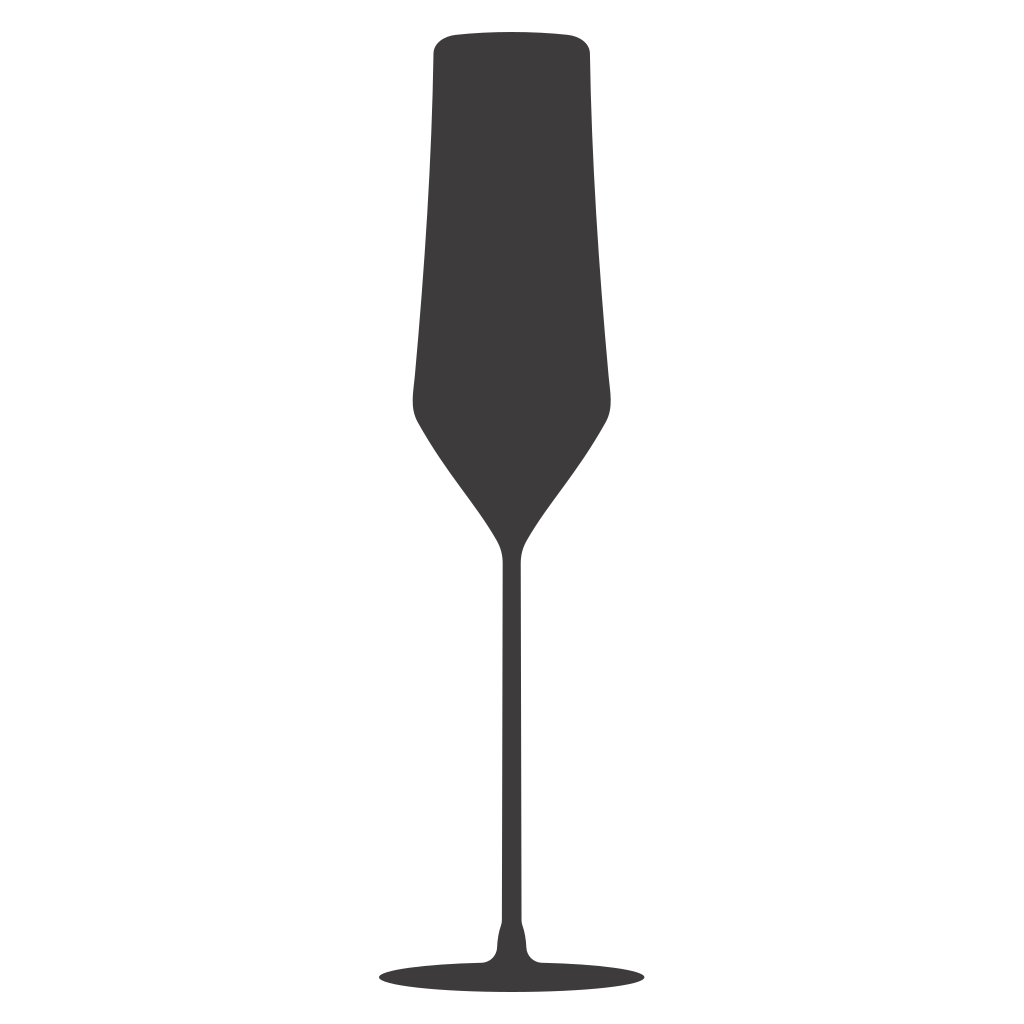 Elegant wine glass vector SVG design for cutting machines