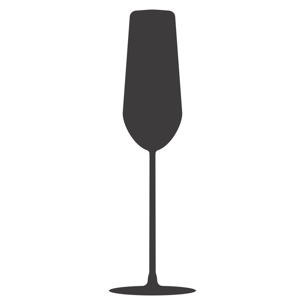 Elegant wine glass vector file for cutting machine designs