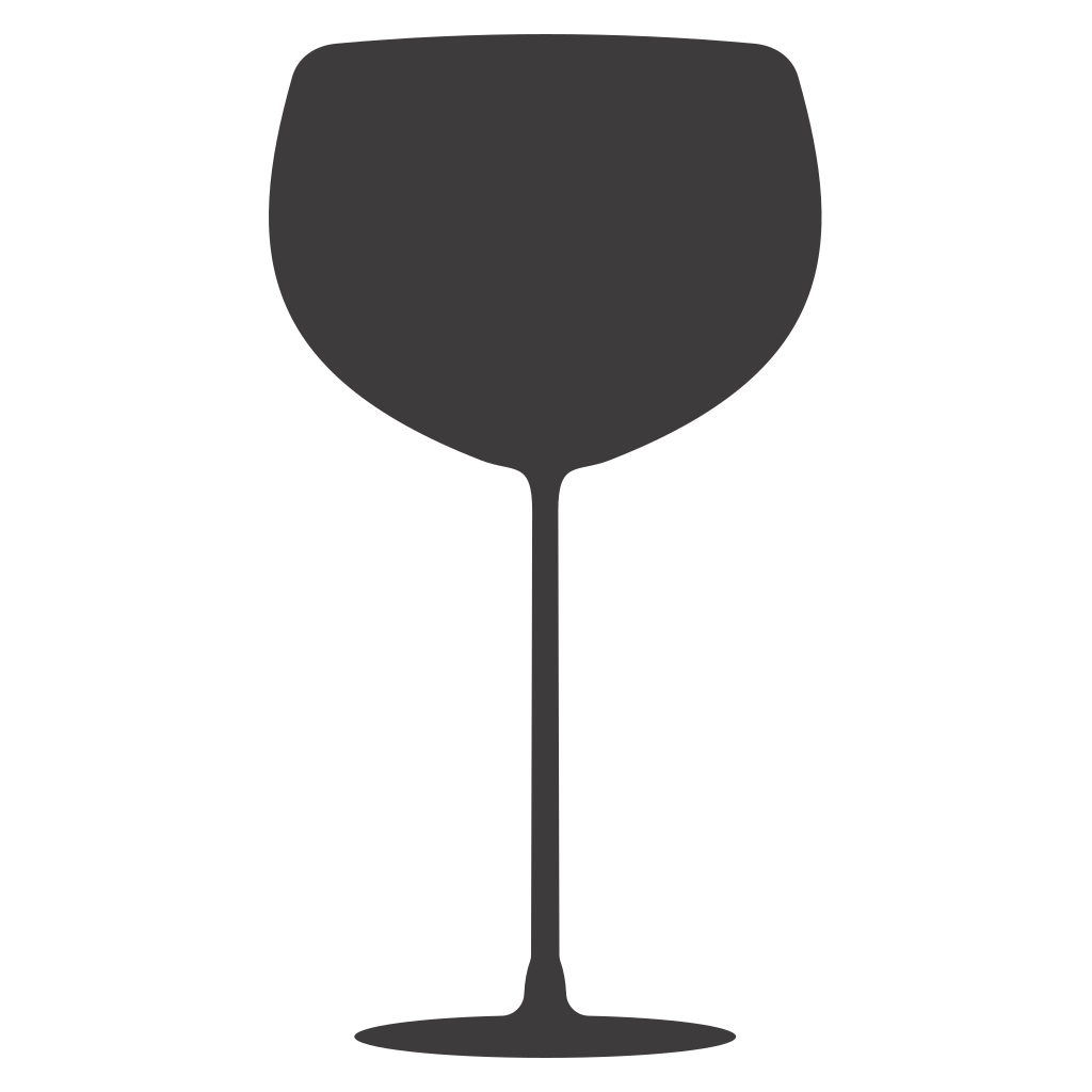 Elegant wine glass vector design for creative projects
