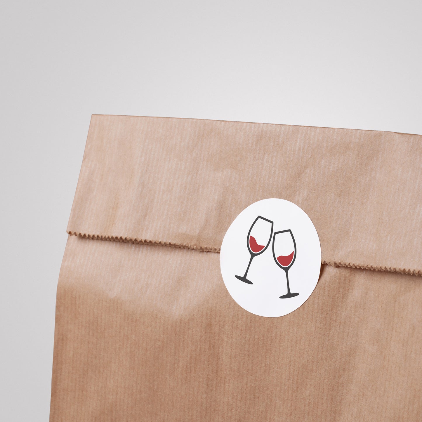 Creative vector design of toasting wine glasses for celebrations