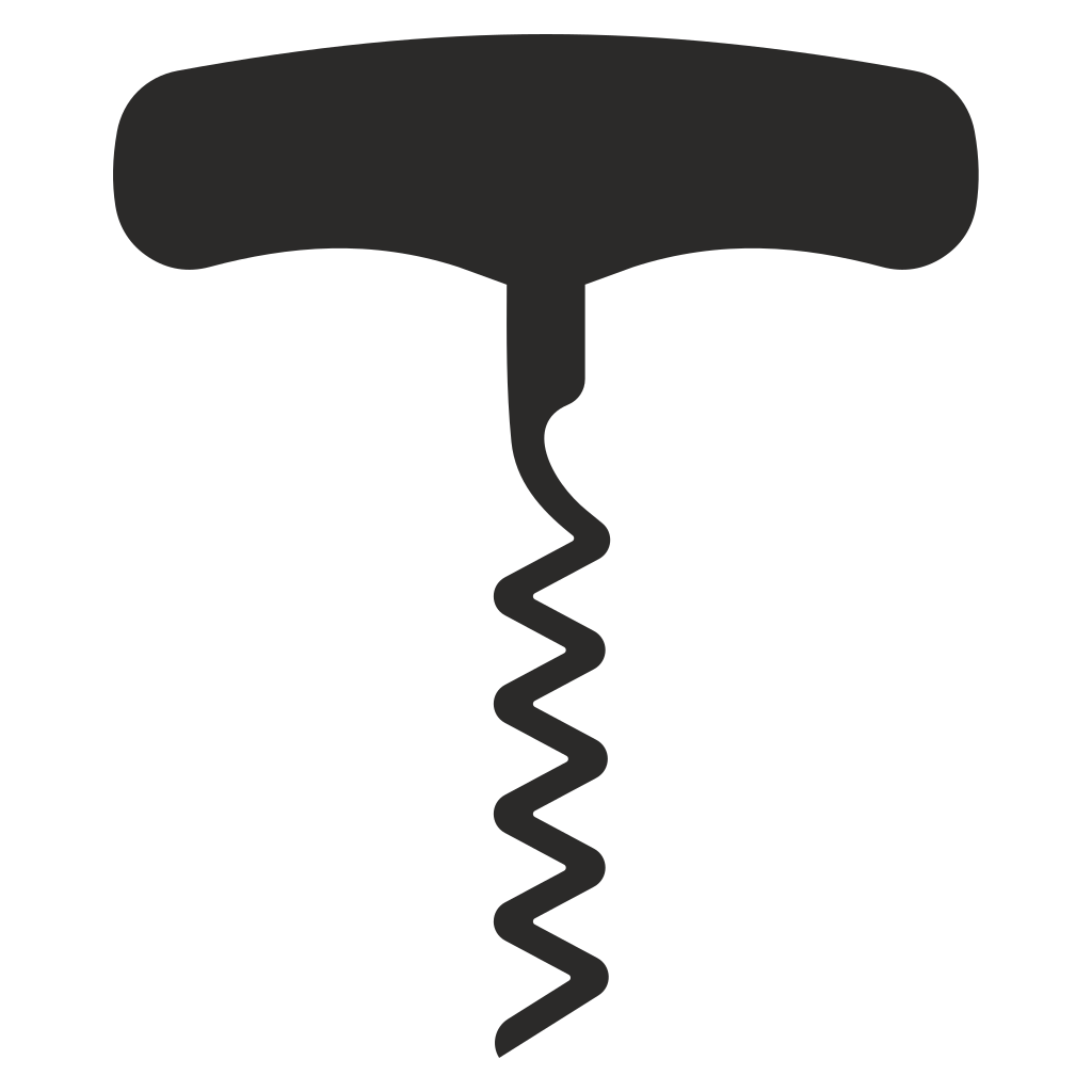 Stylish wine opener design for crafting and cutting machines