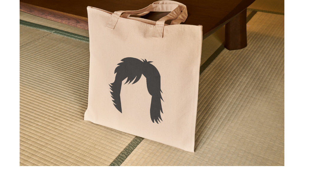 Creative vector file of a stylish layered haircut for crafting