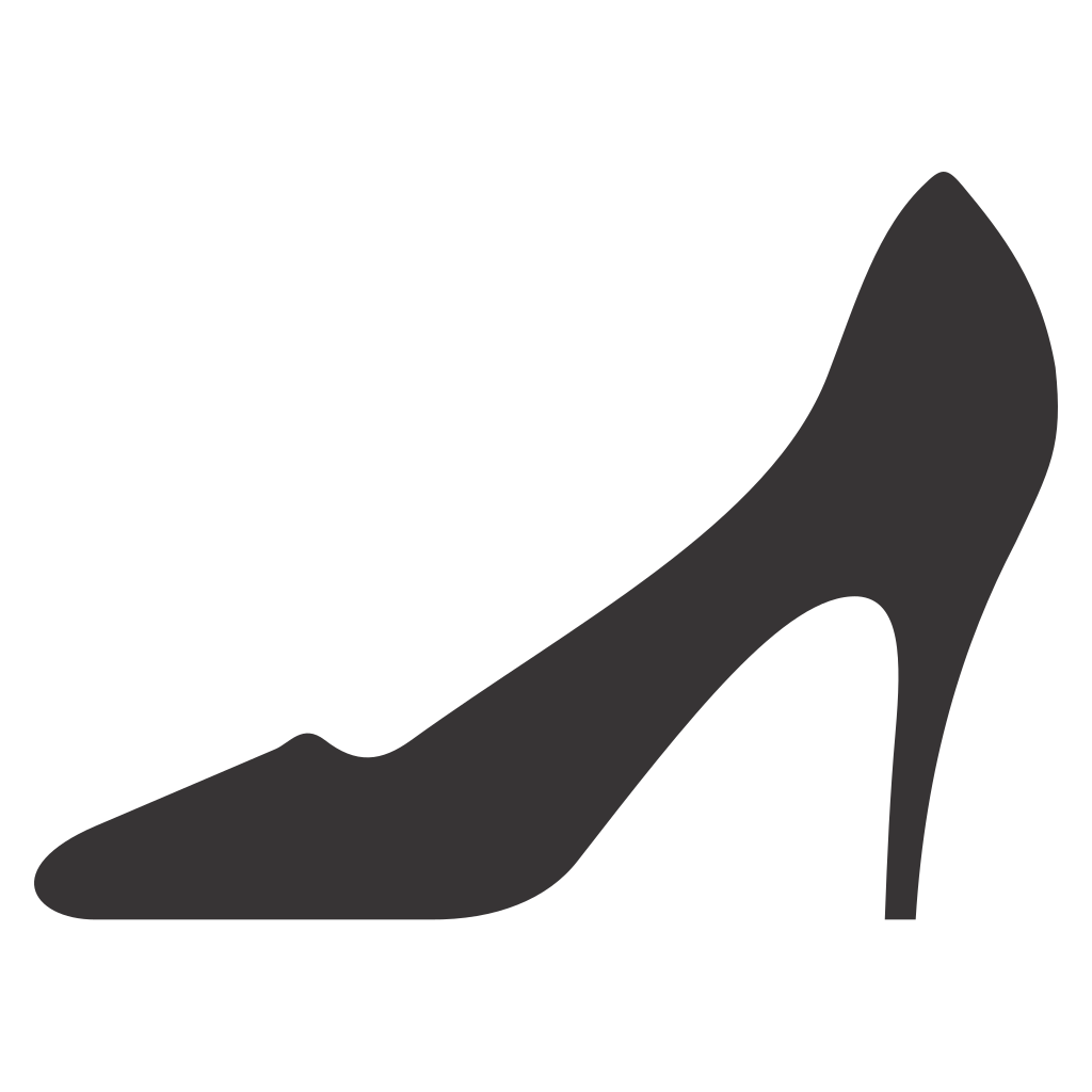 Elegant high heel vector design for creative projects