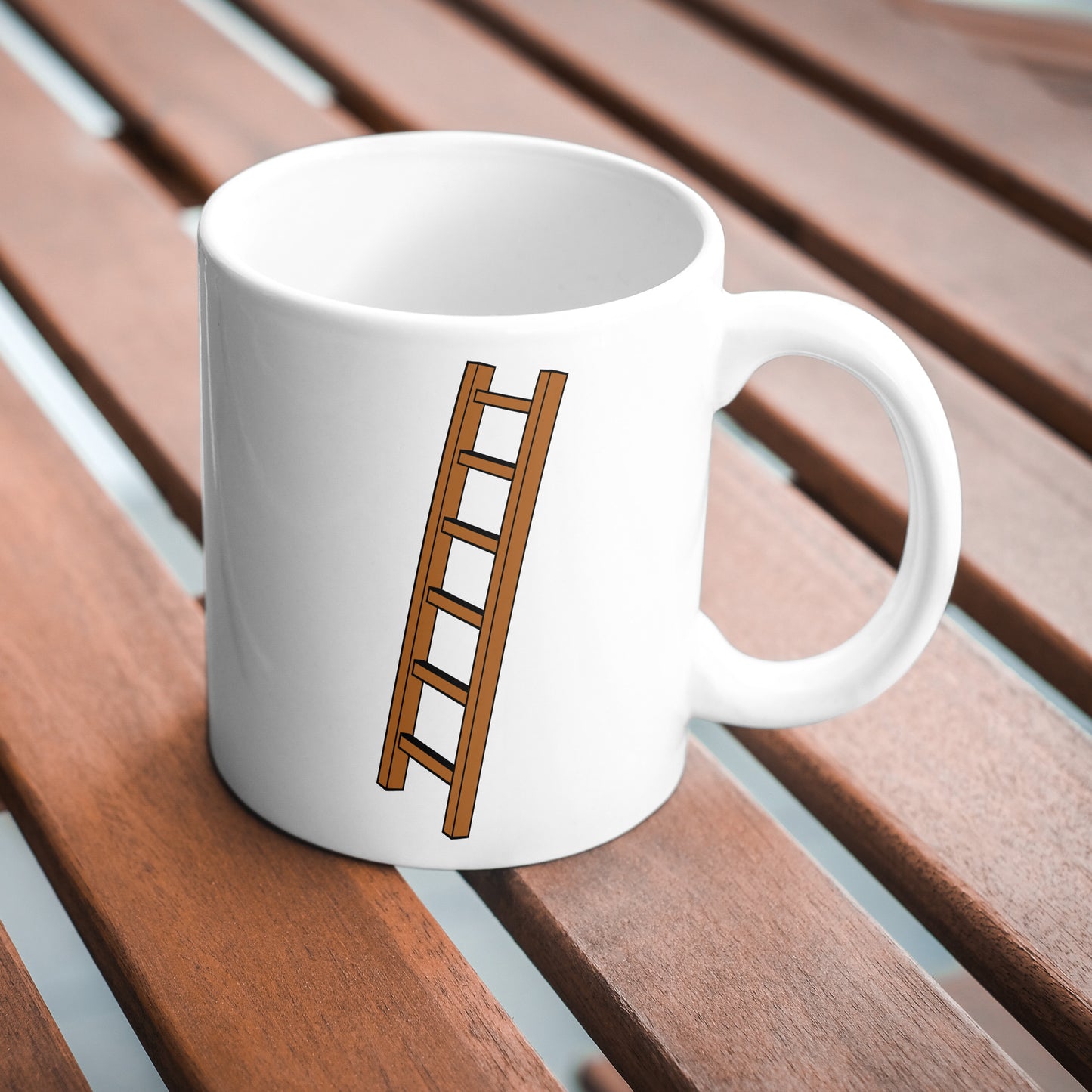 Craft your own wooden ladder design with vector files