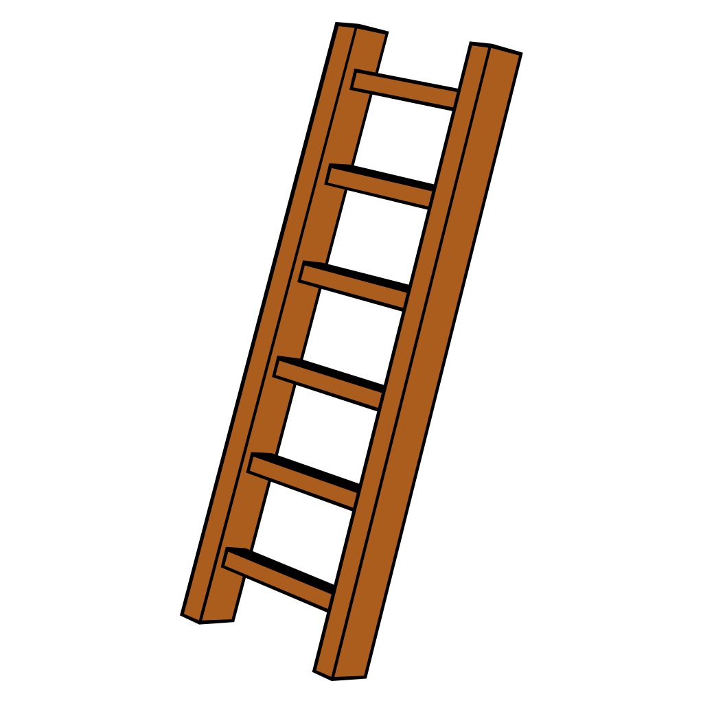 Craft your own wooden ladder design with vector files