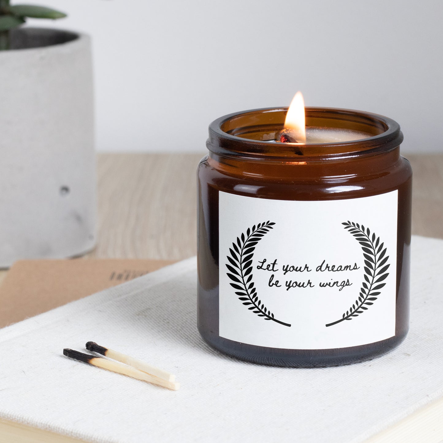 Elegant laurel wreath design for creative projects