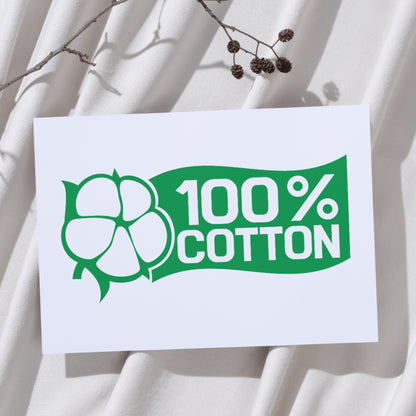 Vector design for cotton sustainable fashion projects