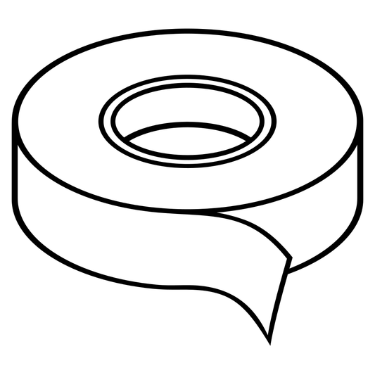 Creative vector design of adhesive tape for cutting projects