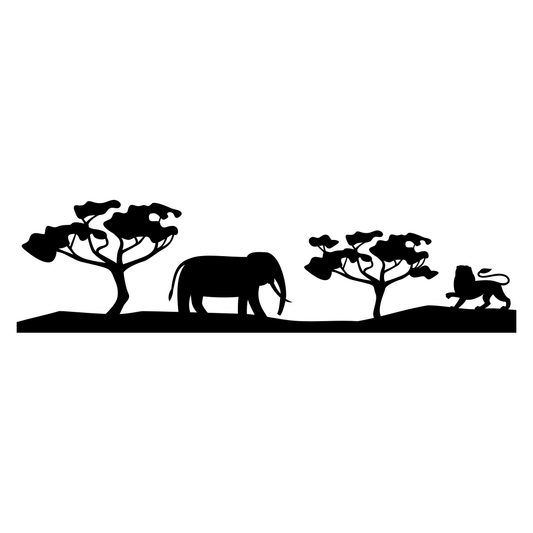 Embrace the Wild Beauty of the African Savannah Landscape