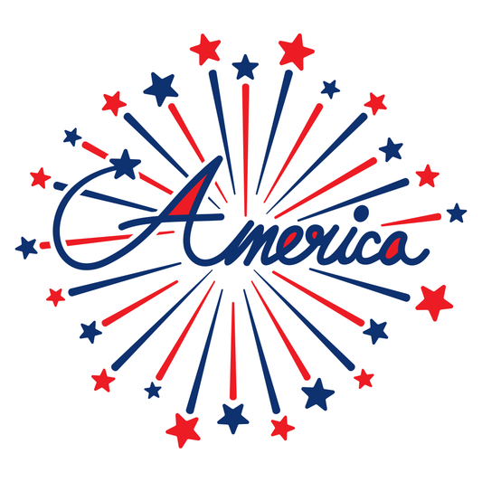 Celebrate Independence Day with patriotic firework designs