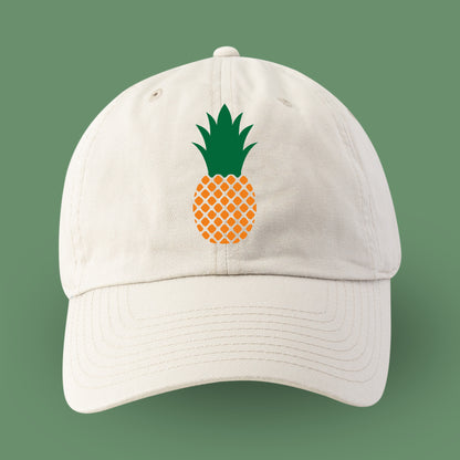Creative pineapple design for cutting machines in vector format