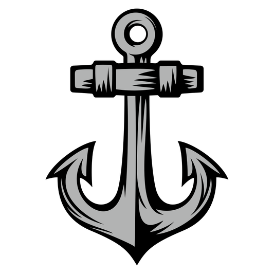 Create stunning art with a vintage anchor vector design