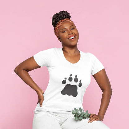 Creative paw print design for cutting machines