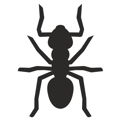Intricate ant design for cutting machines and crafts