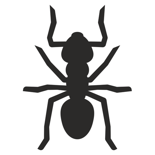 Intricate ant design for cutting machines and crafts
