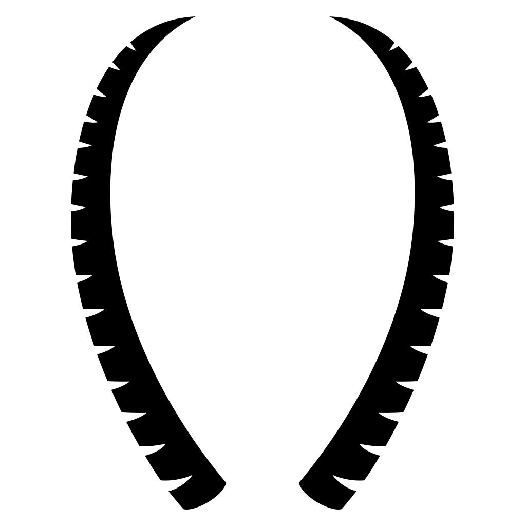 Intricately designed antelope horns for crafting projects