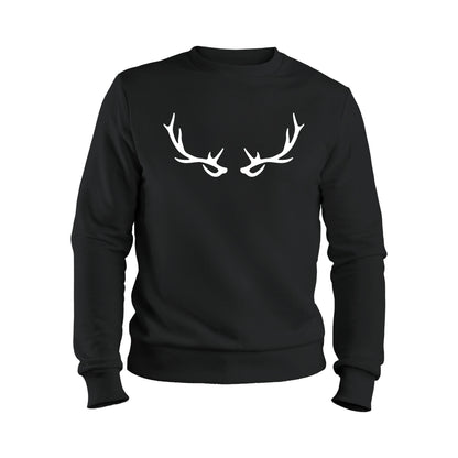 Stylish antler silhouette design for creative projects