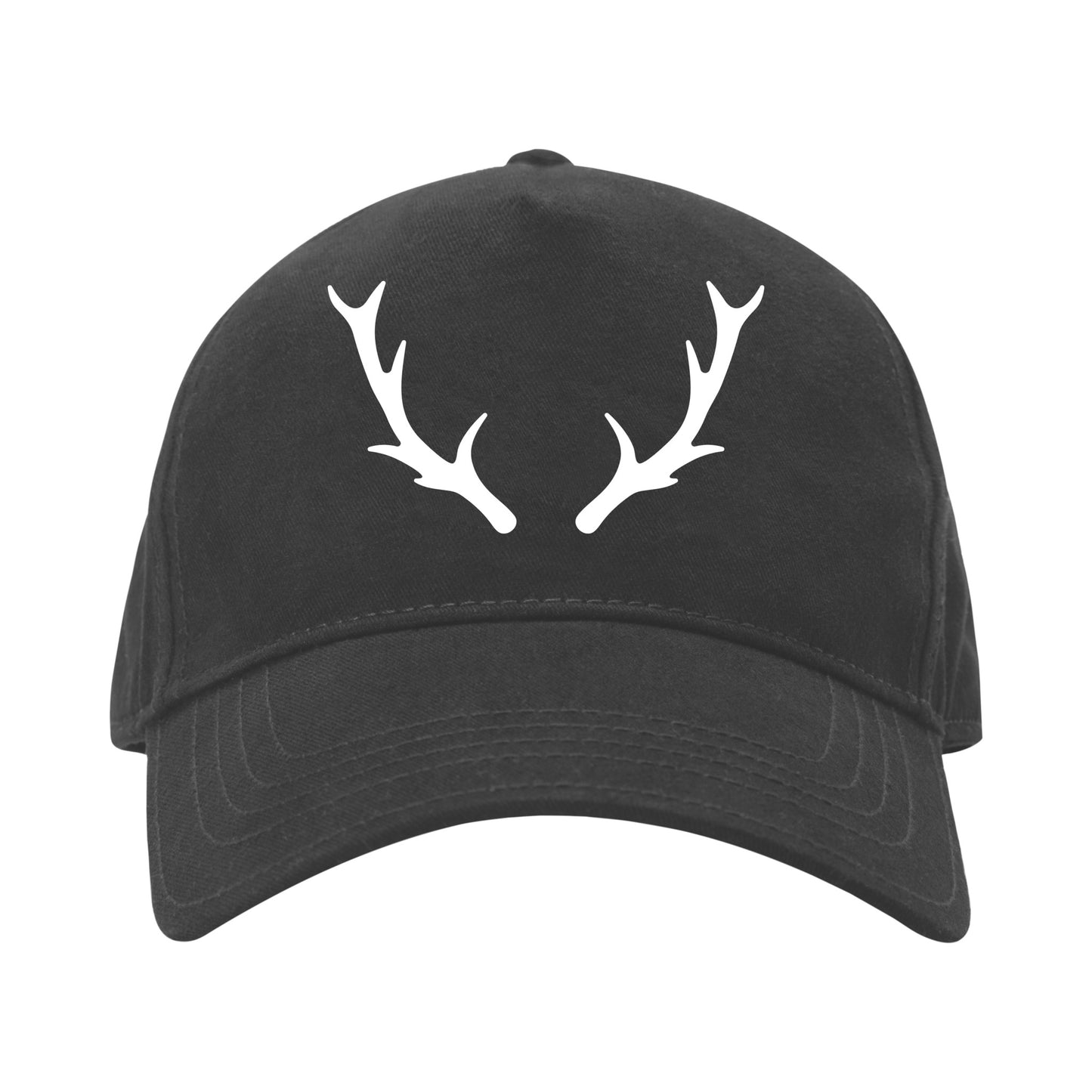 Unique deer antler silhouette design for crafting projects