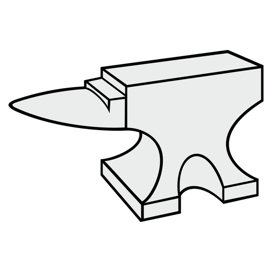 Create stunning crafts with this detailed anvil vector design
