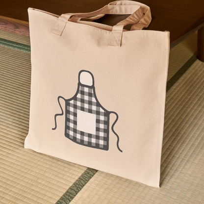 Classic plaid apron design for cutting machine projects