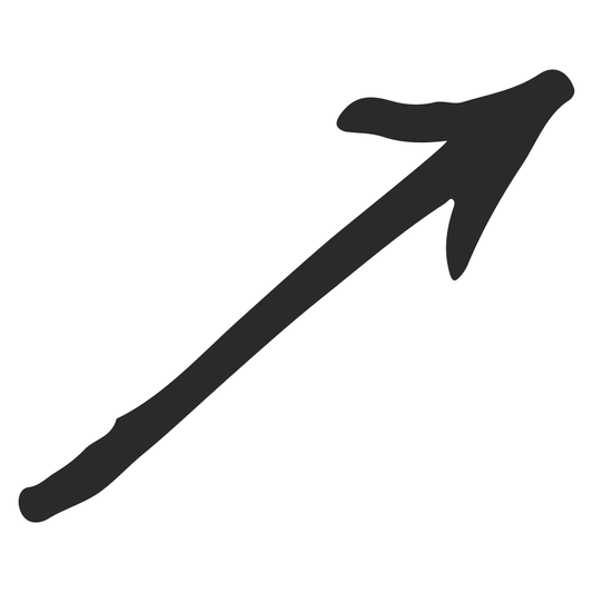 Unique vector arrow design for creative cutting projects