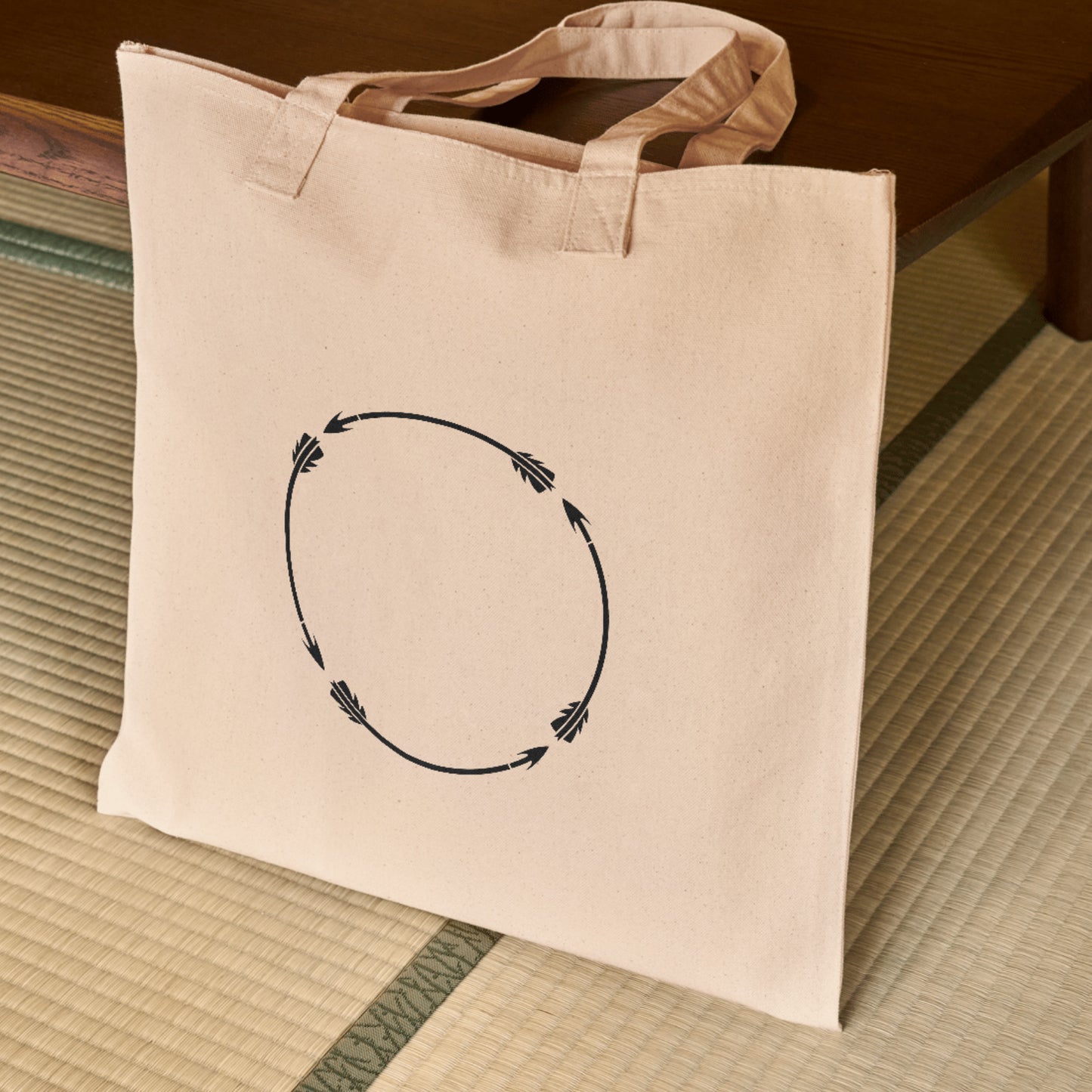 Stylish round arrow design for creative cutting projects