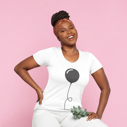 Stylish black balloon design perfect for crafting projects