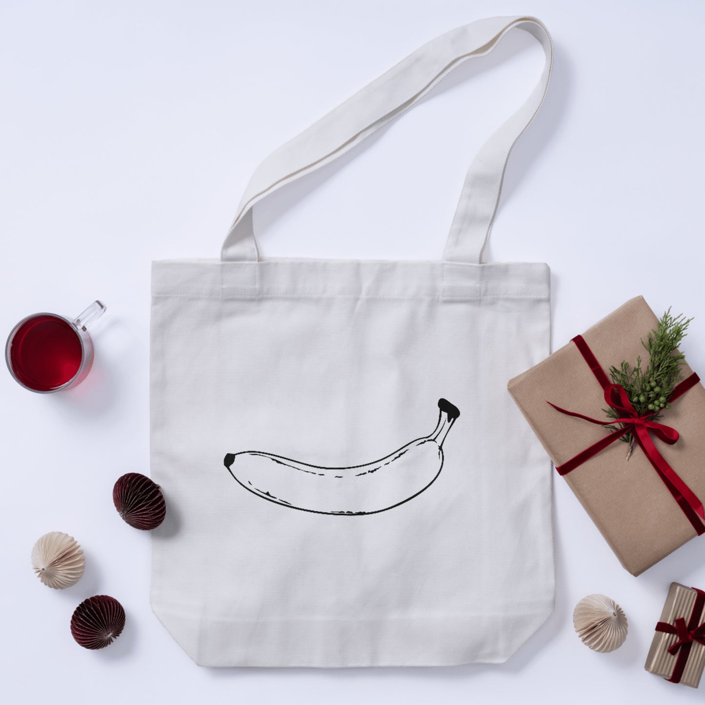 Creative banana illustration for cutting machines and crafts