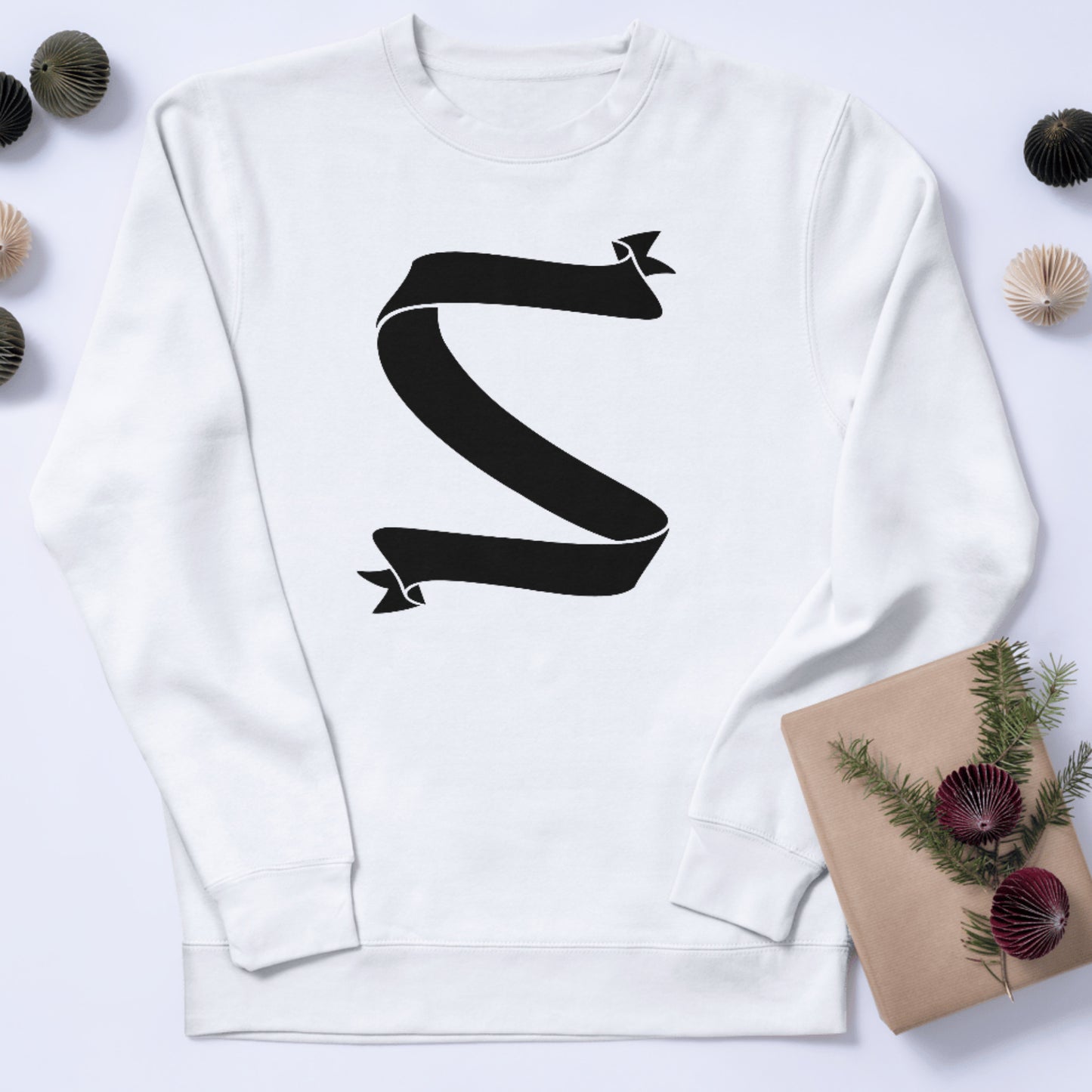 Elegant black ribbon design for creative projects and crafts