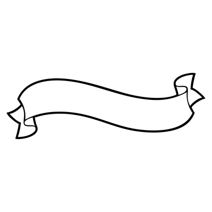 Elegant ribbon design for crafting and cutting projects