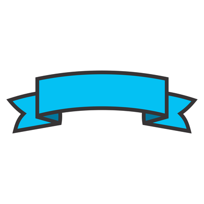 Create personalized designs with versatile blue banner vector